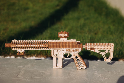Taktisk Karabin - Mekanisk 3D træmodel