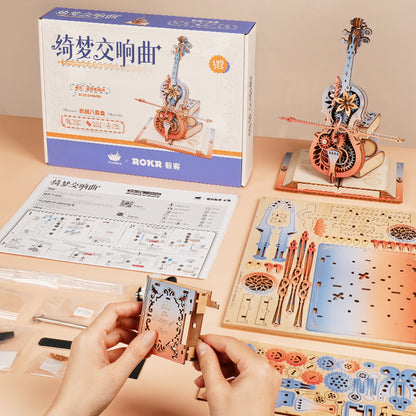 Symfoni - Mekanisk 3D træmodel