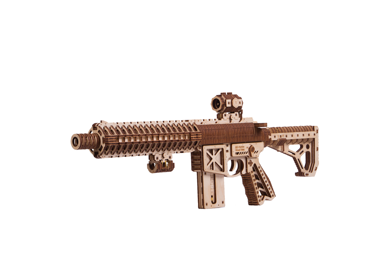 Taktisk Karabin - Mekanisk 3D træmodel