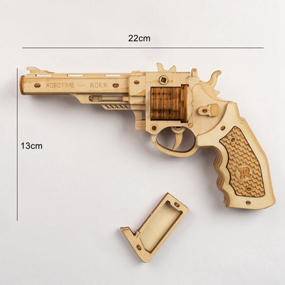 Revolver M60 - Mekanisk 3D træmodel