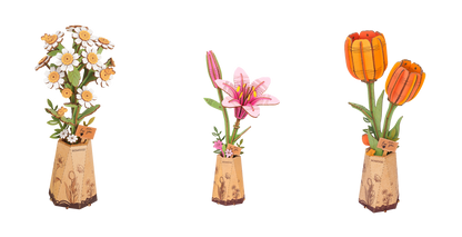 Forårsbuketten - Sampak med 3 blomster