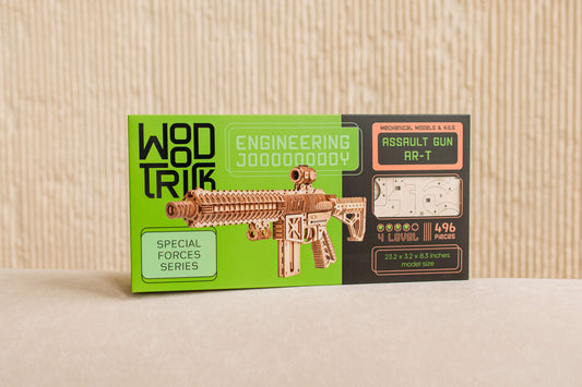 Taktisk Karabin - Mekanisk 3D træmodel